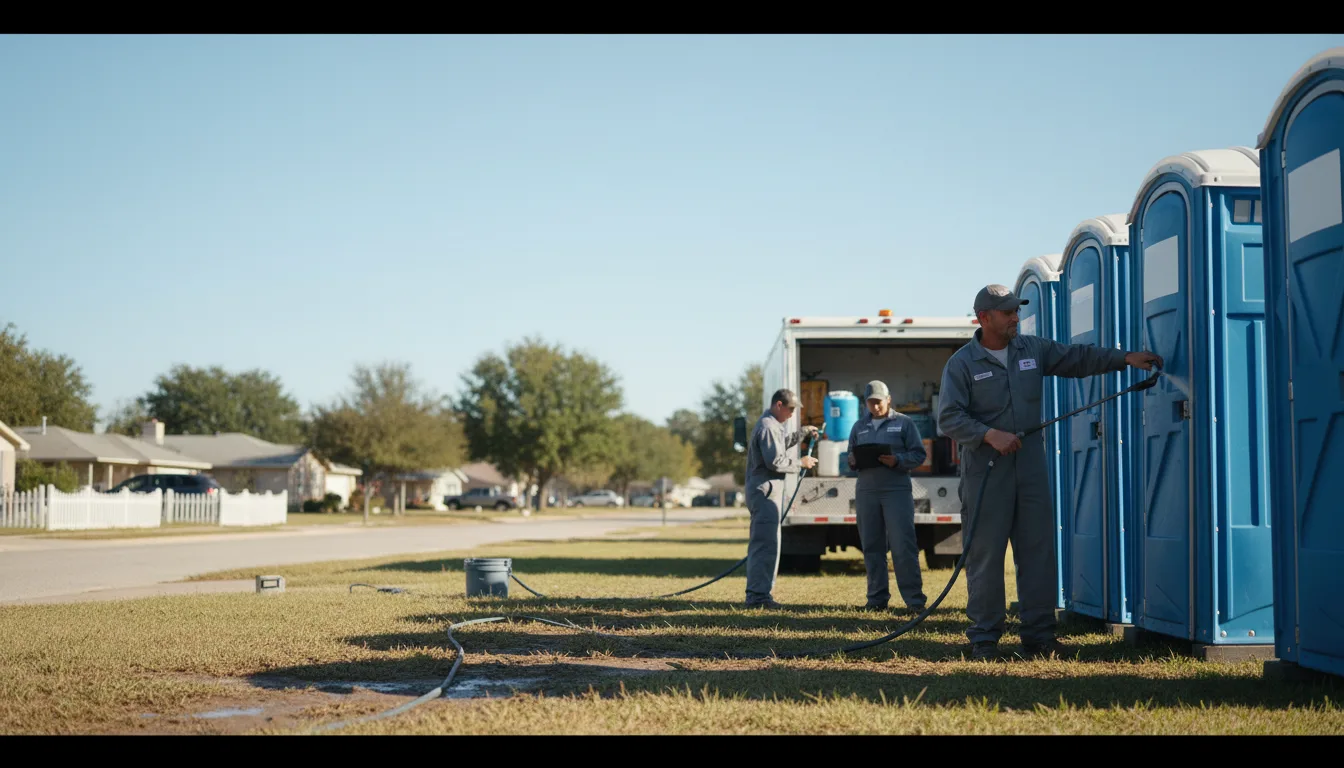 Long-Term Portable Toilet Rental in Jones, LA near me